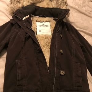 holister hooded jacket